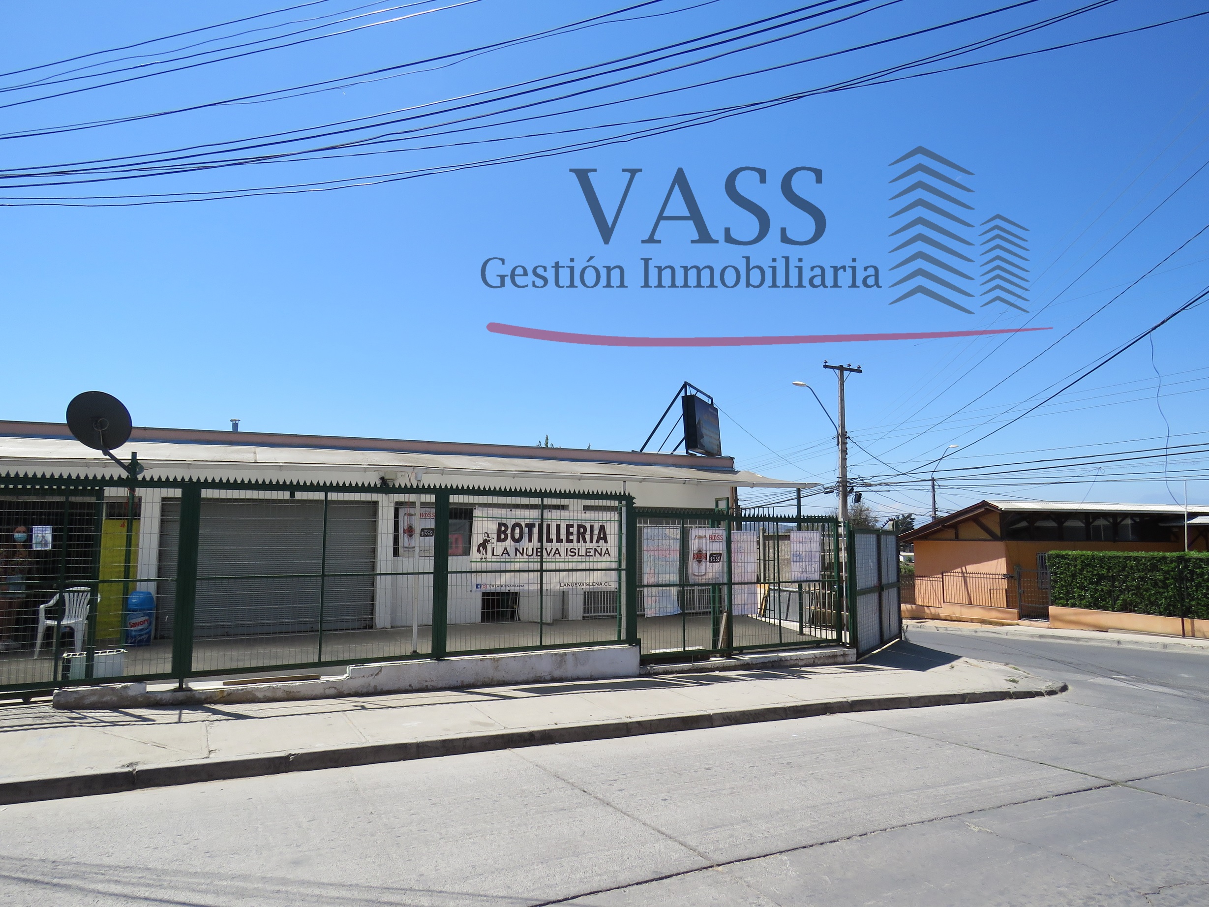 VASS Vende 4 Locales Comerciales Con Patente Alcohol, Quilpue