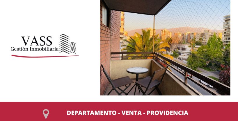 Vass Vende Exclusivo Y Amplio Departamento En Providencia