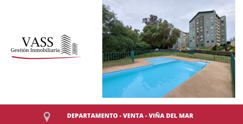 Vass Vende Departamento En Sector Residencial, Viña Del Mar