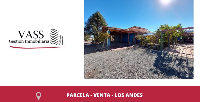 VASS Vende Parcela, Uso Habitacional Y Comercial, Los Andes