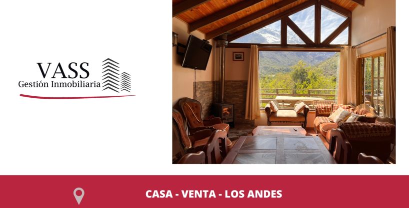 VASS Vende Espectacular Casa En La Cordillera De Los Andes