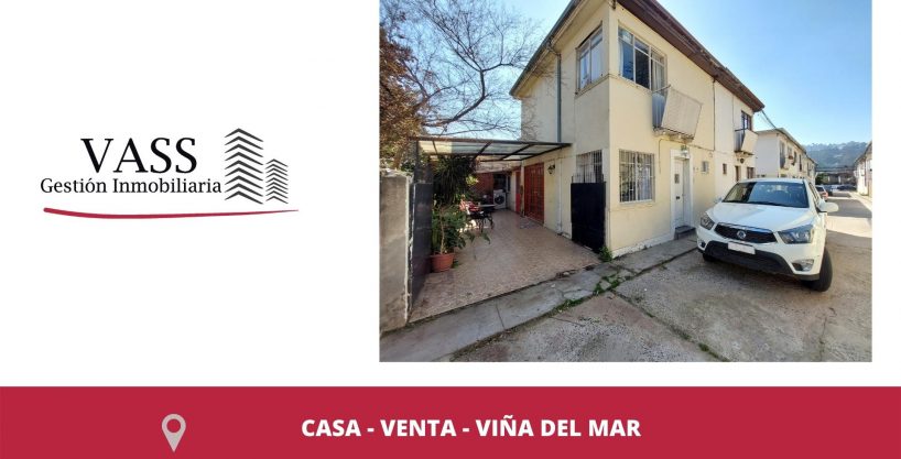 Vass Vende Casa En El Plano De Viña Del Mar, Calle Alvarez