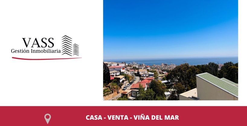Vass Vende Casa De 3 Pisos, Tranquilo Barrio De Viña Del Mar