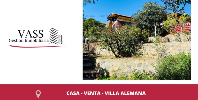 Vass Vende Casa En Exclusivo Sector, Villa Alemana