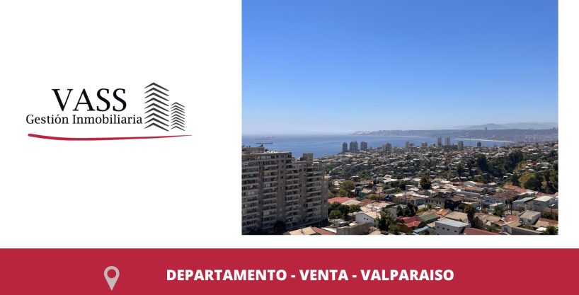 Vass Vende Departamento Con Vista Al Mar, Valparaíso