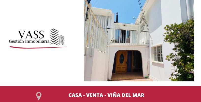 Vass Vende Espectacular Casa Residencial, Poniente, Viña