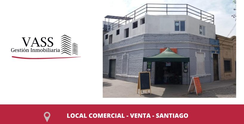 Vass Vende Casa Comercial En Lugar Estratégico, Santiago