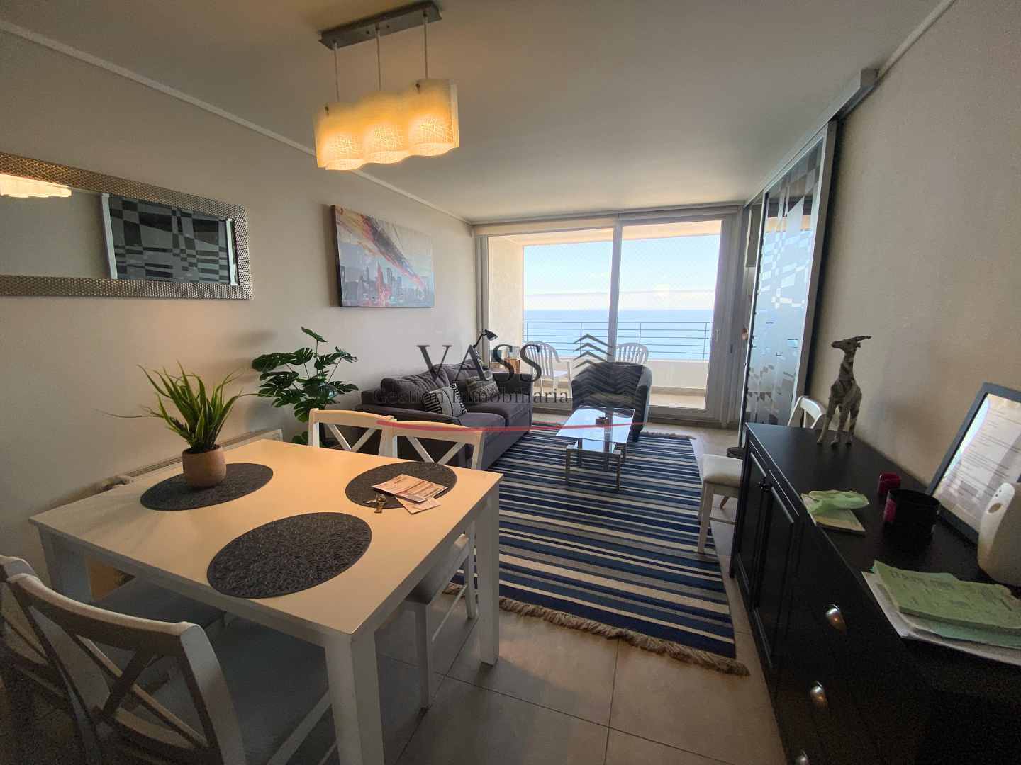 VASS Gestión Inmobiliaria vende departamento en exclusivo sector de Reñaca. Viña del Mar